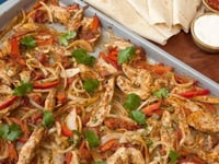 Photo de la Recette: Fajitas au Poulet Rôti au Four