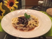 Photo de la Recette: Fettucini Crème Champignon