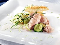 Photo de la Recette: Feuilleté D'esturgeon Au Citron Vert