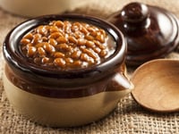 Photo de la Recette: Fèves au Lard au Sirop et Bacon