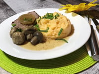 Photo de la Recette: Filet Boeuf aux Champignons