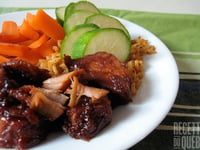 Photo de la Recette: FILET DE PORC À LA MARIE-JUE