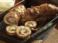 Photo de la Recette: Filet de Porc Farci à la Mayonnaise à L'ail Grillé