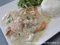 Photo de la Recette: Filet de Saumon à L’aneth