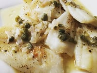 Photo de la Recette: Filet de Sole et Sauce Beurre et Câpres