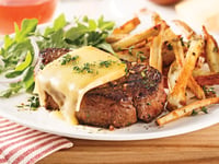 Photo de la Recette: Filet Mignon au Fromage et Épices à Steak