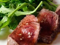 Photo de la Recette: Filet Mignon au Gros Sel et Vinaigre Balsamique