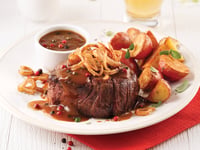 Photo de la Recette: Filet Mignon Sauce au Poivre