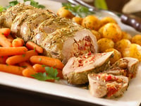 Photo de la Recette: Filets de Porc Farcis à L'italienne