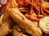 Photo de la Recette: Fish & Chips de Morue à la Bière