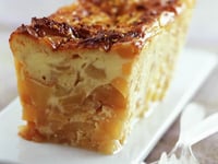 Photo de la Recette: Flan aux Pommes à la Brioche