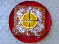 Photo de la Recette: Fondant à L'orange Sans Gluten