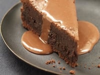 Photo de la Recette: Fondant au Chocolat, Sauce Caramel