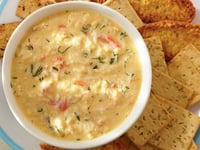 Photo de la Recette: Trempette de Crabe aux Quatre Fromages