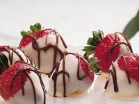 Photo de la Recette: Fraises Enrobées de Chocolat Blanc