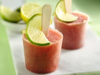 Photo de la Recette: Friandises Glacées à Saveur de Mojito au Melon D’eau