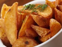 Photo de la Recette: Frites Patates Épicées sans Sel Cuites au Four