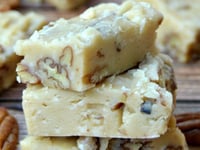 Photo de la Recette: Fudge au Beurre et aux Pacanes