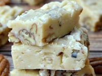 Photo de la Recette: Fudge au Beurre et aux Pacanes