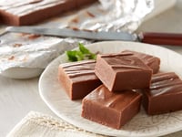 Photo de la Recette: Fudge Au Chocolat À La Menthe CHIPITS