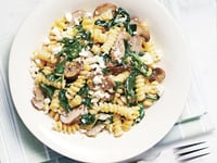 Photo de la Recette: Fusillis aux Champignons et Féta