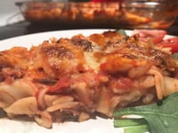 Photo de la Recette: Fusillis aux Tomates Gratinés