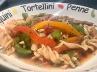 Photo de la Recette: Fusillis et Boeuf et Légumes