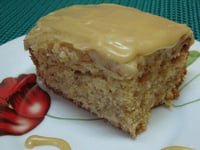 Photo de la Recette: Gâteau au Gruau et au Sucre à la Crème