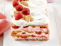 Photo de la Recette: Gâteau aux Fraises et Guimauves