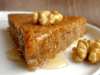 Photo de la Recette: Gâteau aux Noix et au Miel