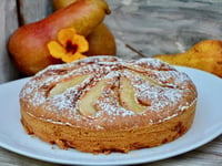 Photo de la Recette: Gâteau aux Poires Fondantes