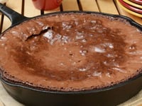 Photo de la Recette: Gâteau Brownie au Chocolat à la Poêle