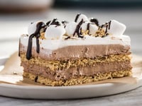 Photo de la Recette: Gâteau Choco-Guimauve Sans Cuisson