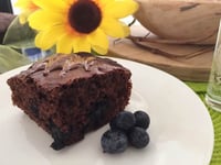 Photo de la Recette: Gâteau Chocolat et Bleuets