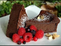 Photo de la Recette: Gâteau Crémeux Chocolat et Cardamome