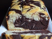 Photo de la Recette: Gâteau De Pain Marbré Extrait de Martha Stewart