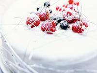 Photo de la Recette: Gâteau Givré aux Fruits Rouges