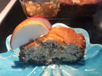 Photo de la Recette: Gâteau Pommes et Bleuets