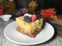 Photo de la Recette: Gâteau Vanille aux Fruits Rouges à la Mijoteuse