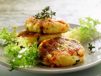 Photo de la Recette: Galettes de Pommes de Terre aux Herbes