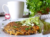 Photo de la Recette: Galettes de Quinoa aux Carottes et Radis Noir