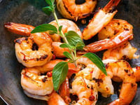 Photo de la Recette: Gambas Flambées au Whisky