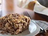 Photo de la Recette: Gâteau au gruau Lazy Daisy