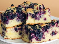 Photo de la Recette: Gâteau aux Bleuets Frais
