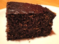 Photo de la Recette: Gâteau Chocolat Tofu Haricots Noirs