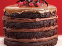 Photo de la Recette: Gâteau Étagé au Chocolat et au Caramel