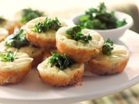 Photo de la Recette: GÂTEAU AU FROMAGE BOURSIN ÉCHALOTE ET CIBOULETTE