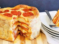 Photo de la Recette: Gâteau Pizza Pillsbury