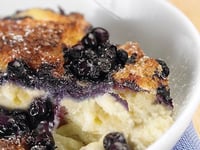 Photo de la Recette: Gâteau-Pouding aux Bleuets