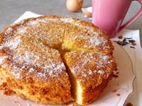 Photo de la Recette: Gâteau Sans Gluten Citron-Amande au Coeur Fondant